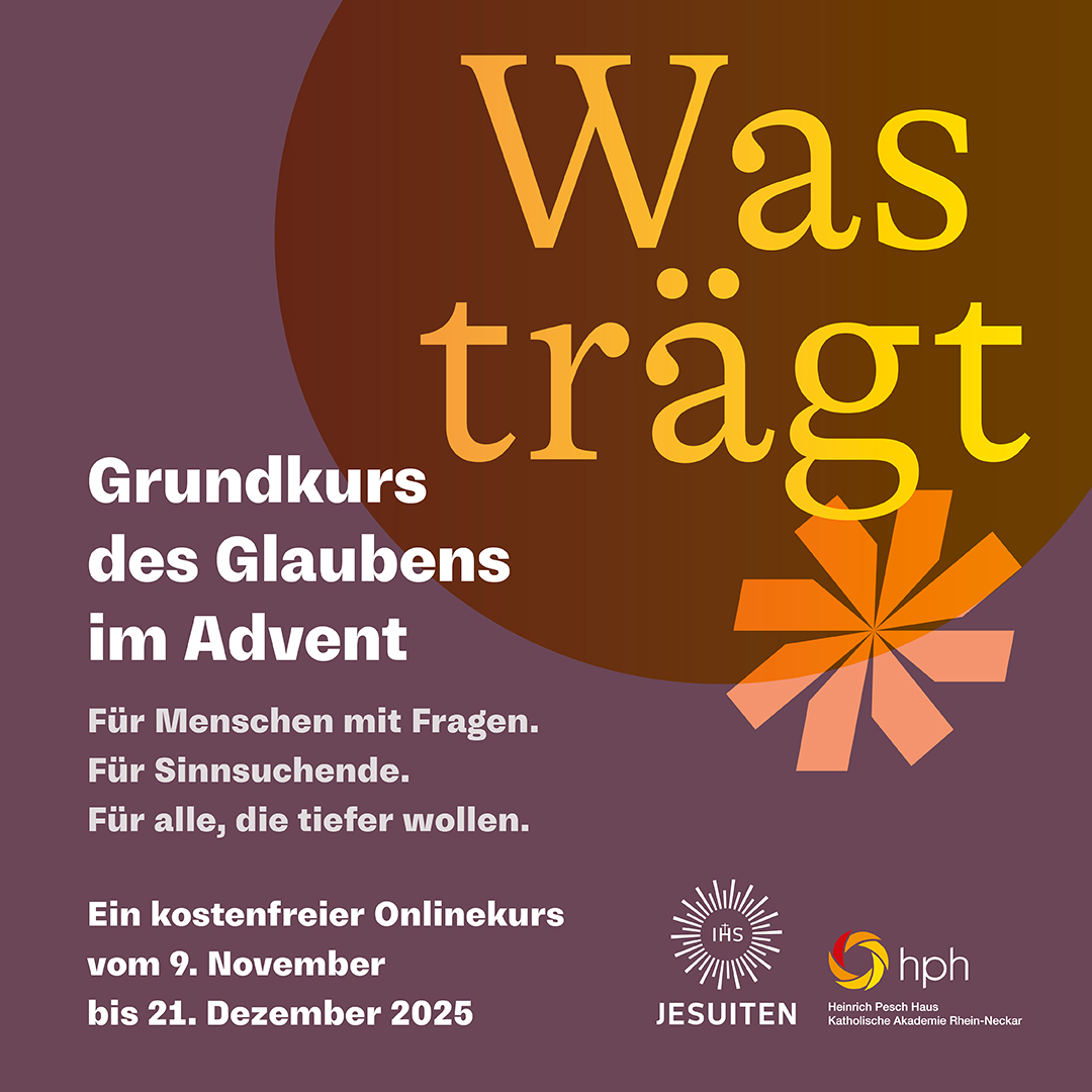 Was trägt – Grundkurs des Glaubens im Advent