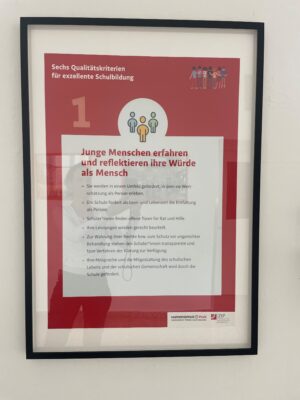 sechs Qualitätskriterien für exzellente Schulbildung nach dem Konzept HumanismusPlus