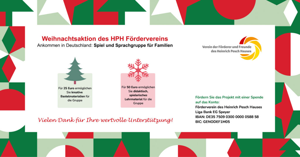 Weihnachtsaktion Förderverein HPH