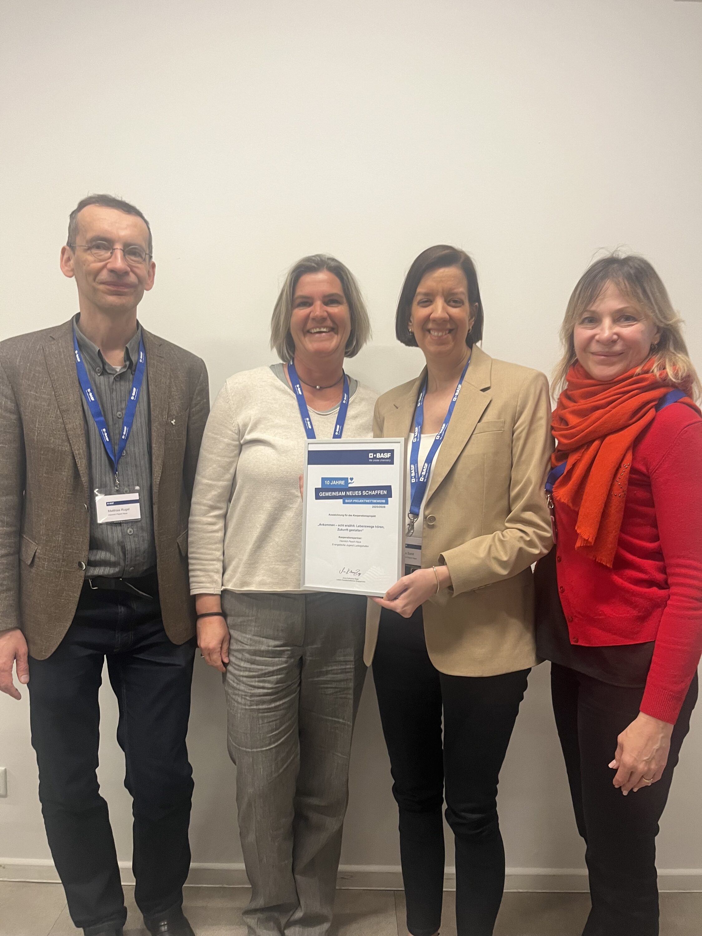 Zuwendung für Projekt „Ankommen echt erzählt“